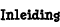 Inleiding