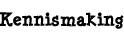 Kennismaking